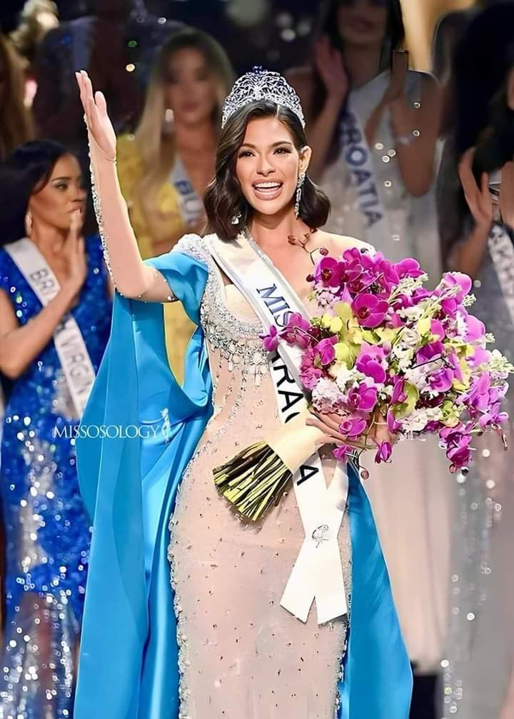 Miss Universe Nepal platform portrait